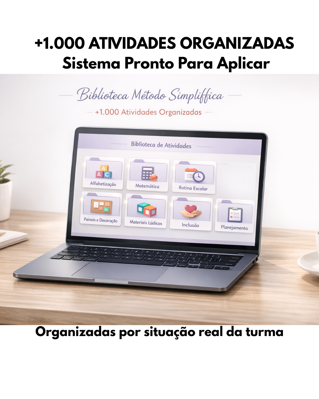 +1000 atividades organizadas