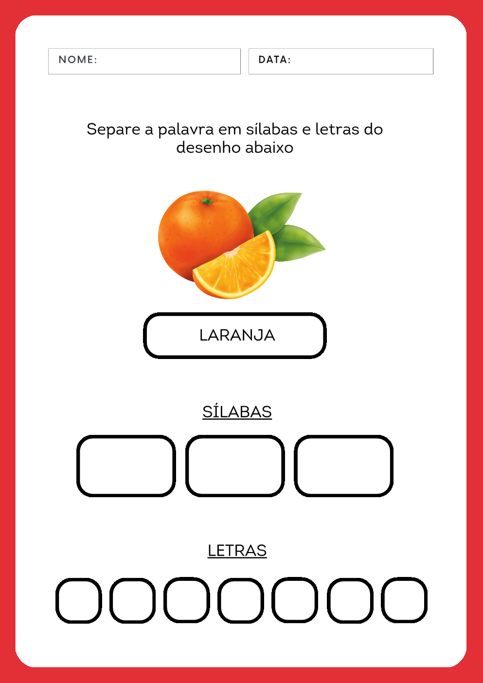 Atividade real do material