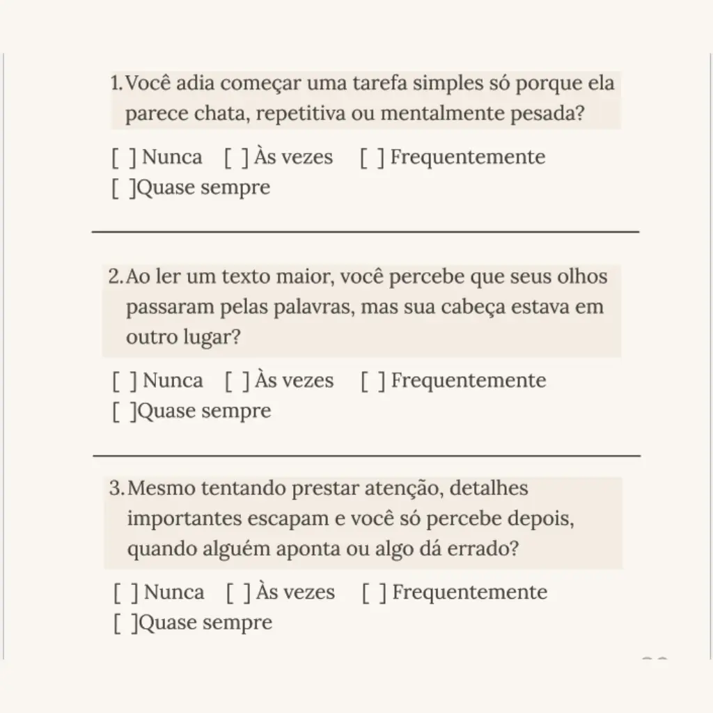 Exemplo de perguntas do auto-teste do capítulo 6